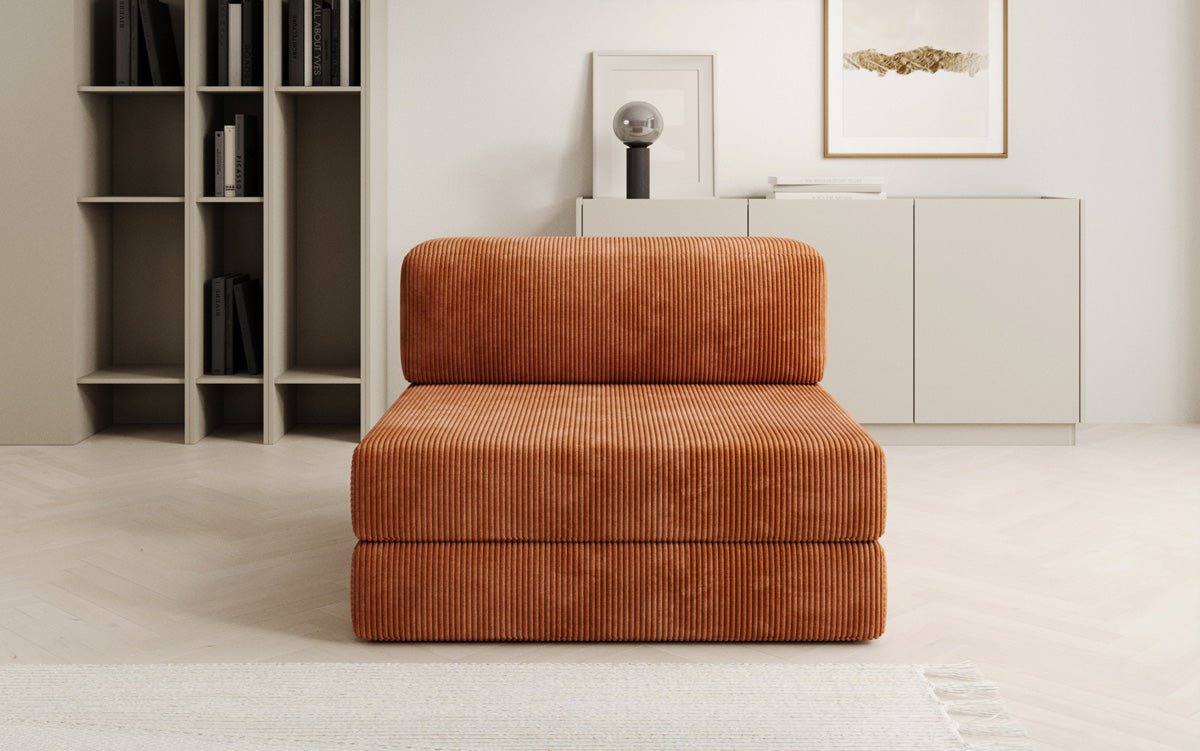 Designer Sofa Mittelmodul Lazy in Cord