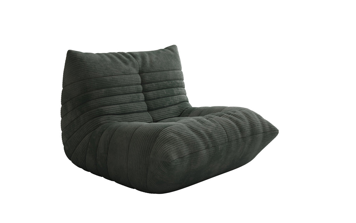 Designer Sofa-Sessel Calmo in Cord