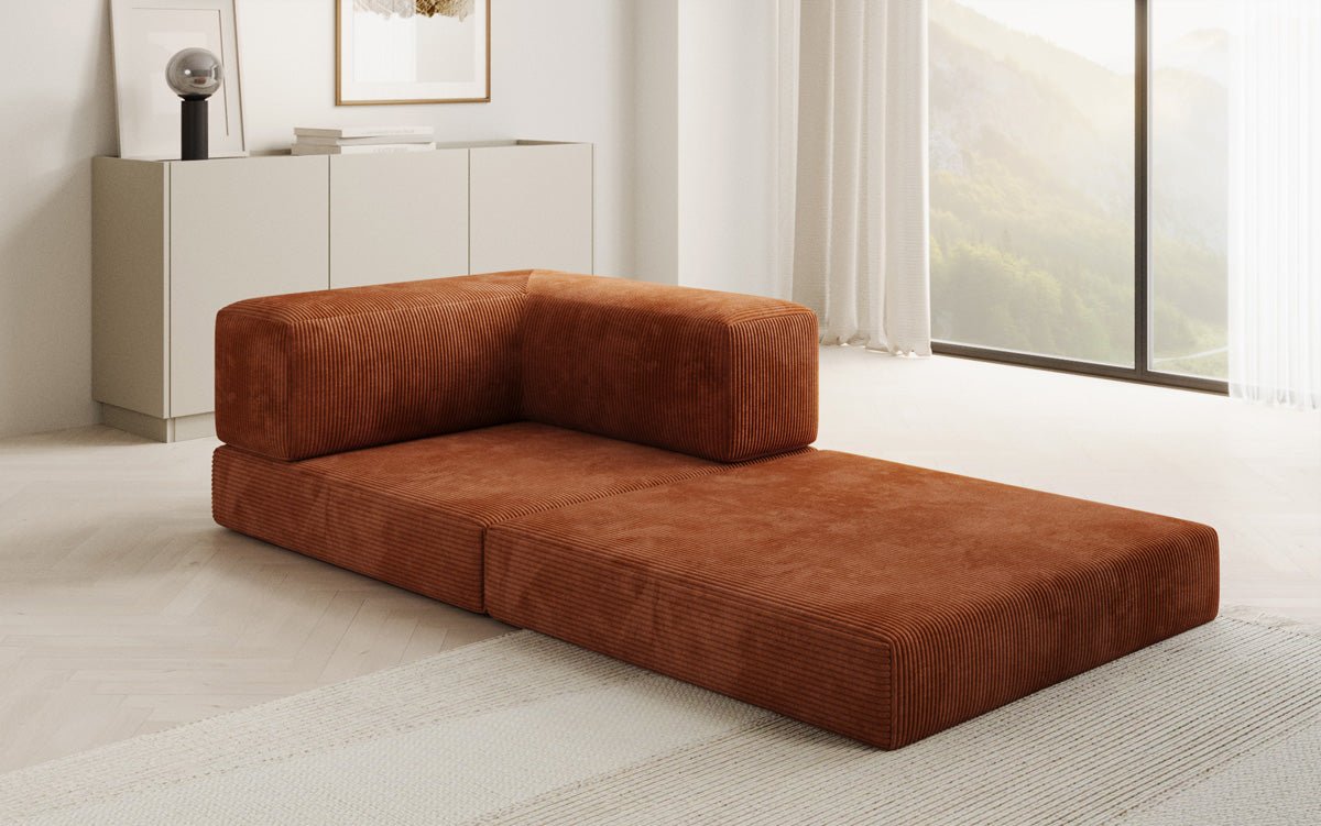 Designer Sofa-Sessel Lazy in Cord