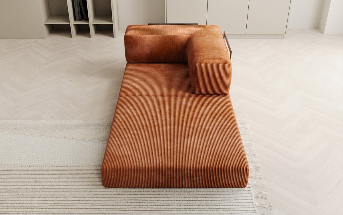 Designer Sofa-Sessel Lazy in Cord