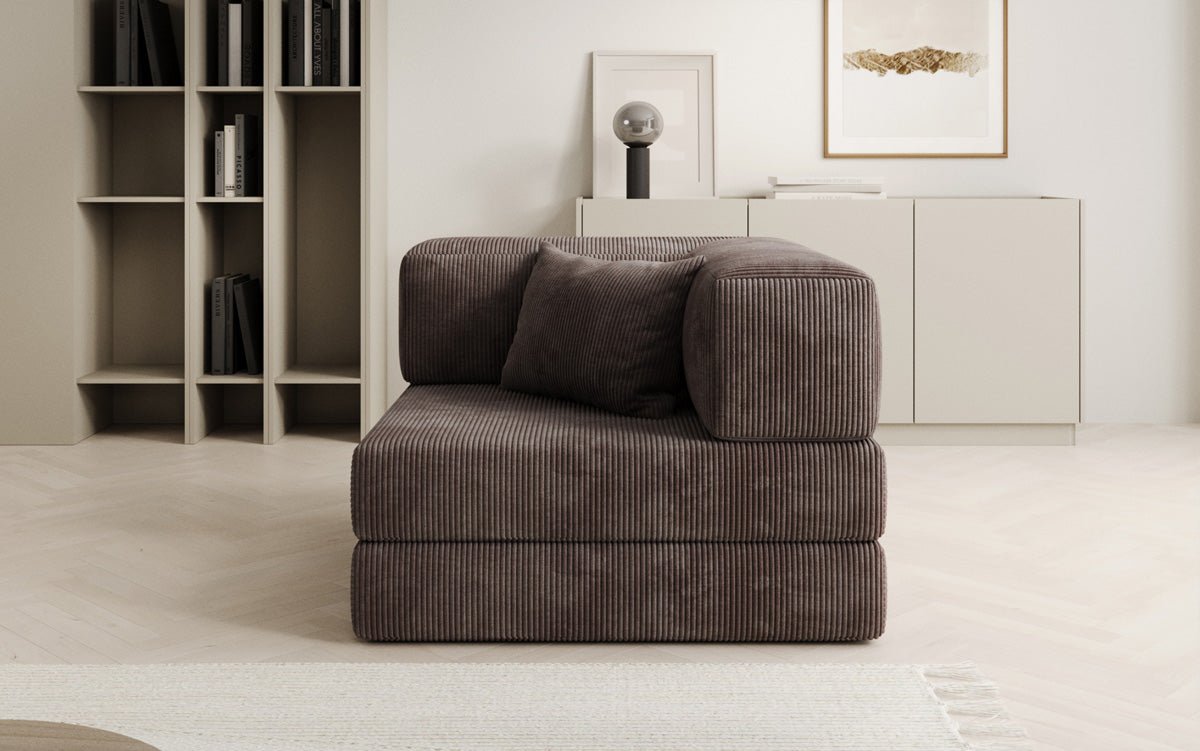Designer Sofa-Sessel Lazy in Cord