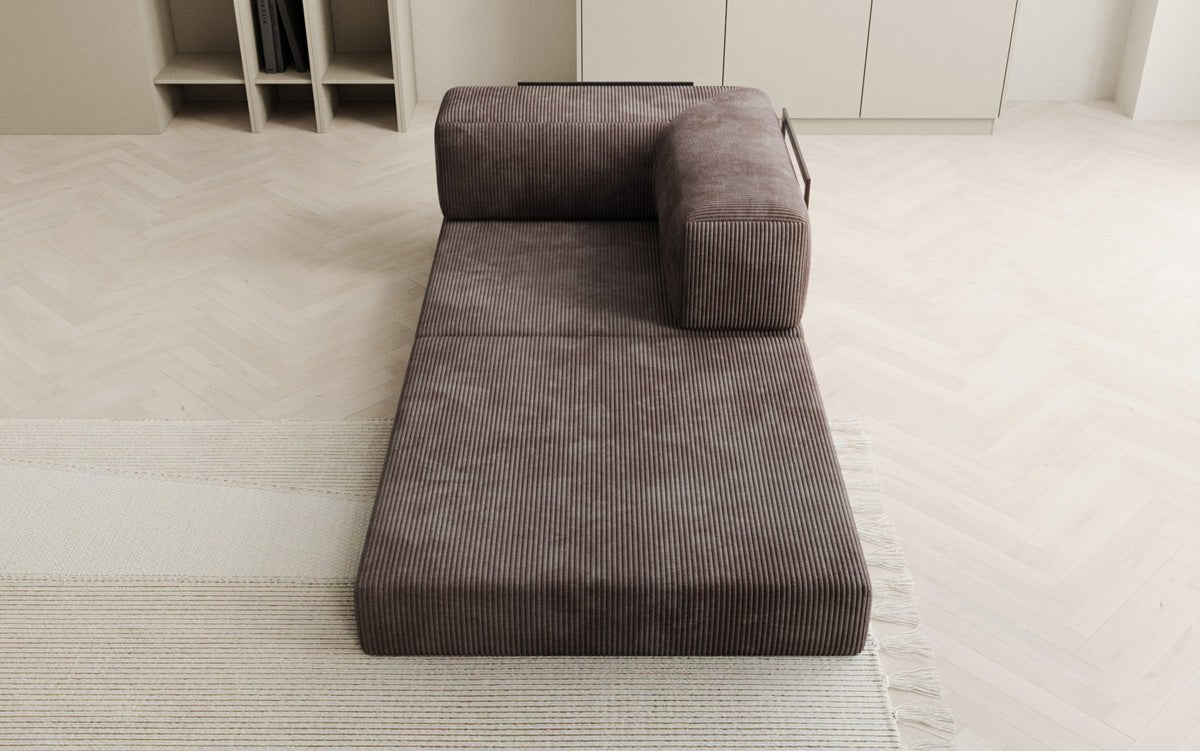 Designer Sofa-Sessel Lazy in Cord
