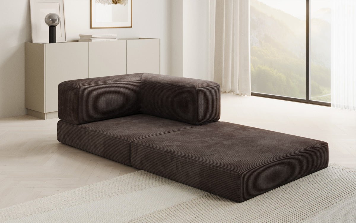 Designer Sofa-Sessel Lazy in Cord