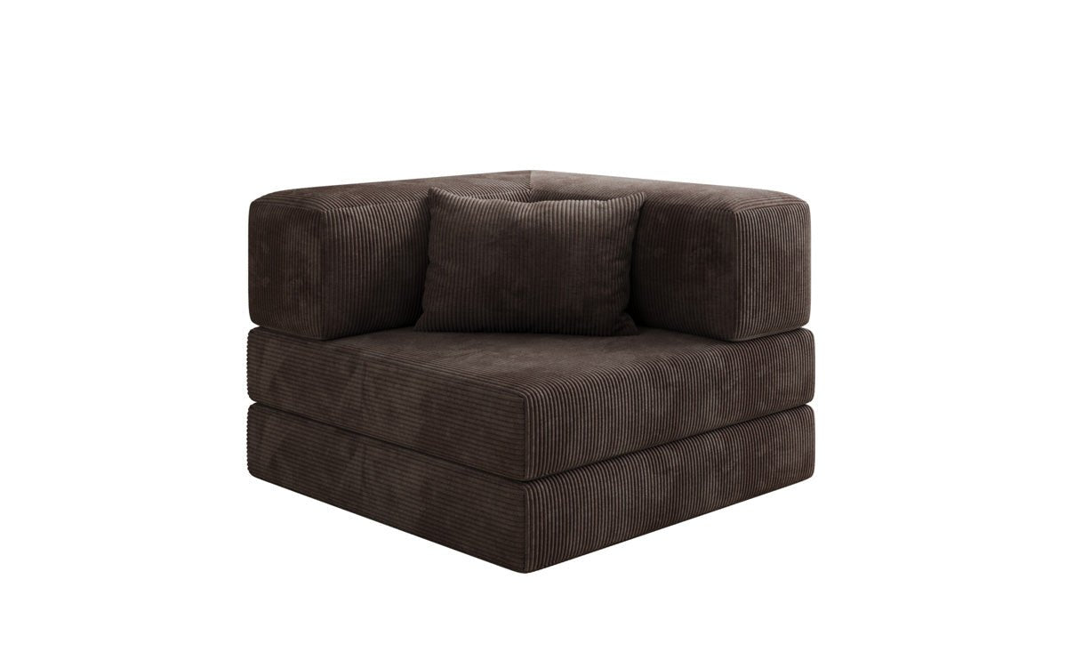 Designer Sofa-Sessel Lazy in Cord