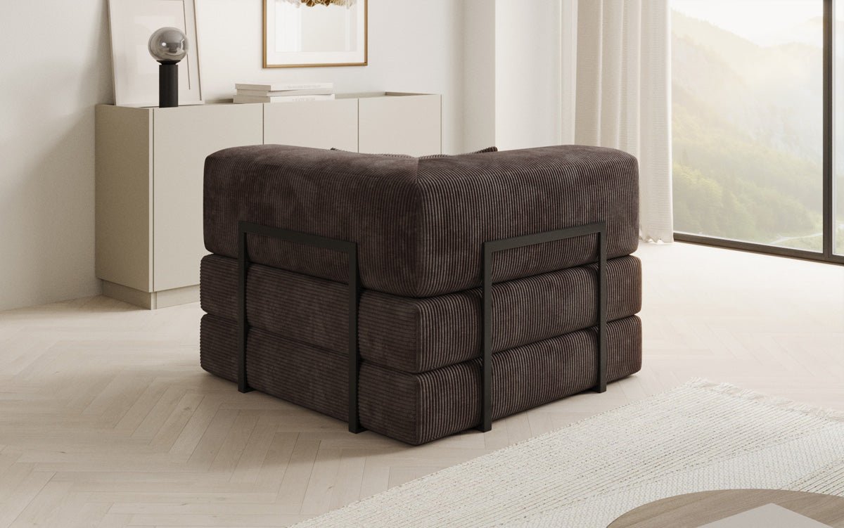 Designer Sofa-Sessel Lazy in Cord