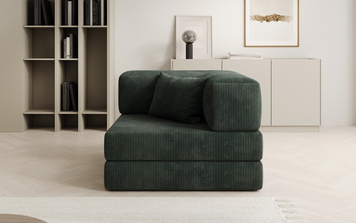 Designer Sofa-Sessel Lazy in Cord