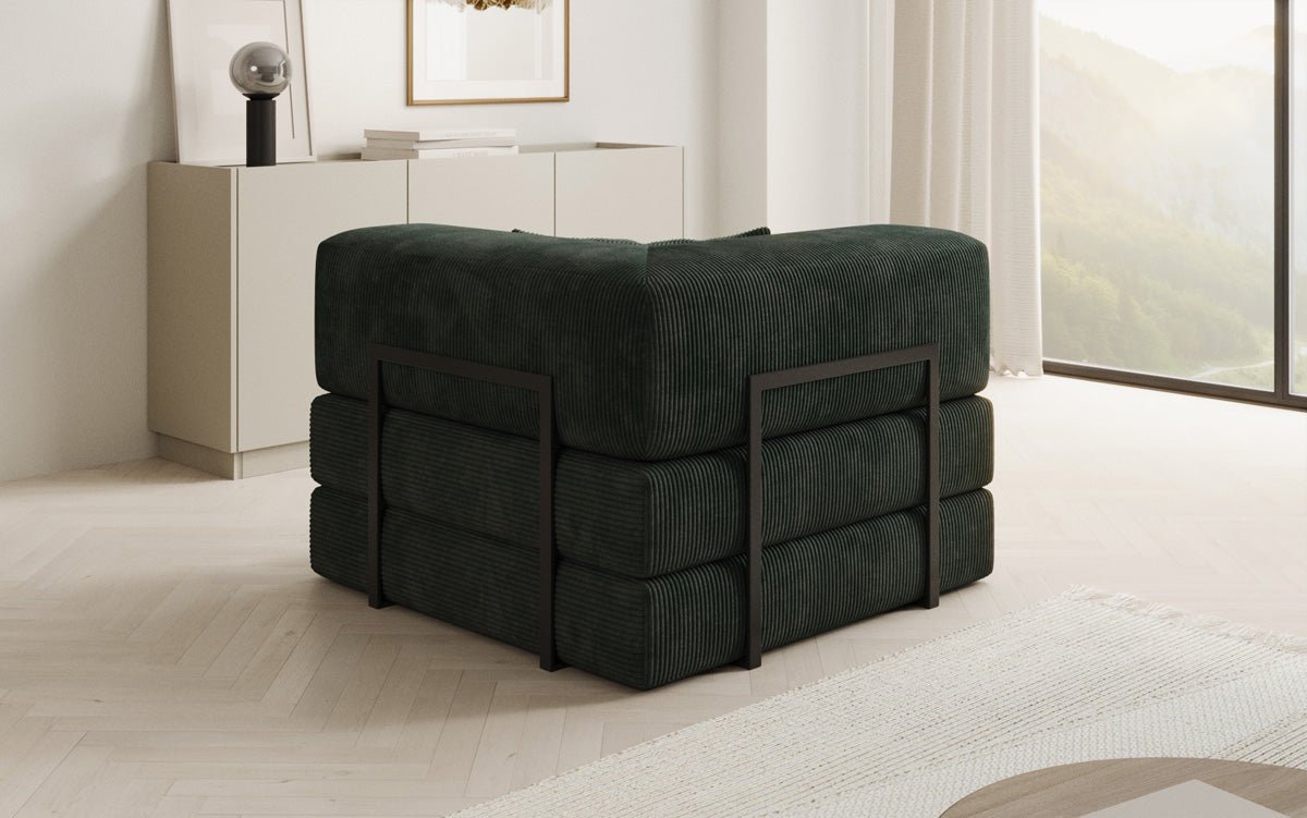 Designer Sofa-Sessel Lazy in Cord