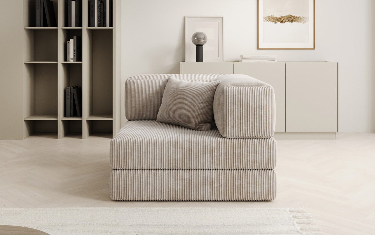 Designer Sofa-Sessel Lazy in Cord