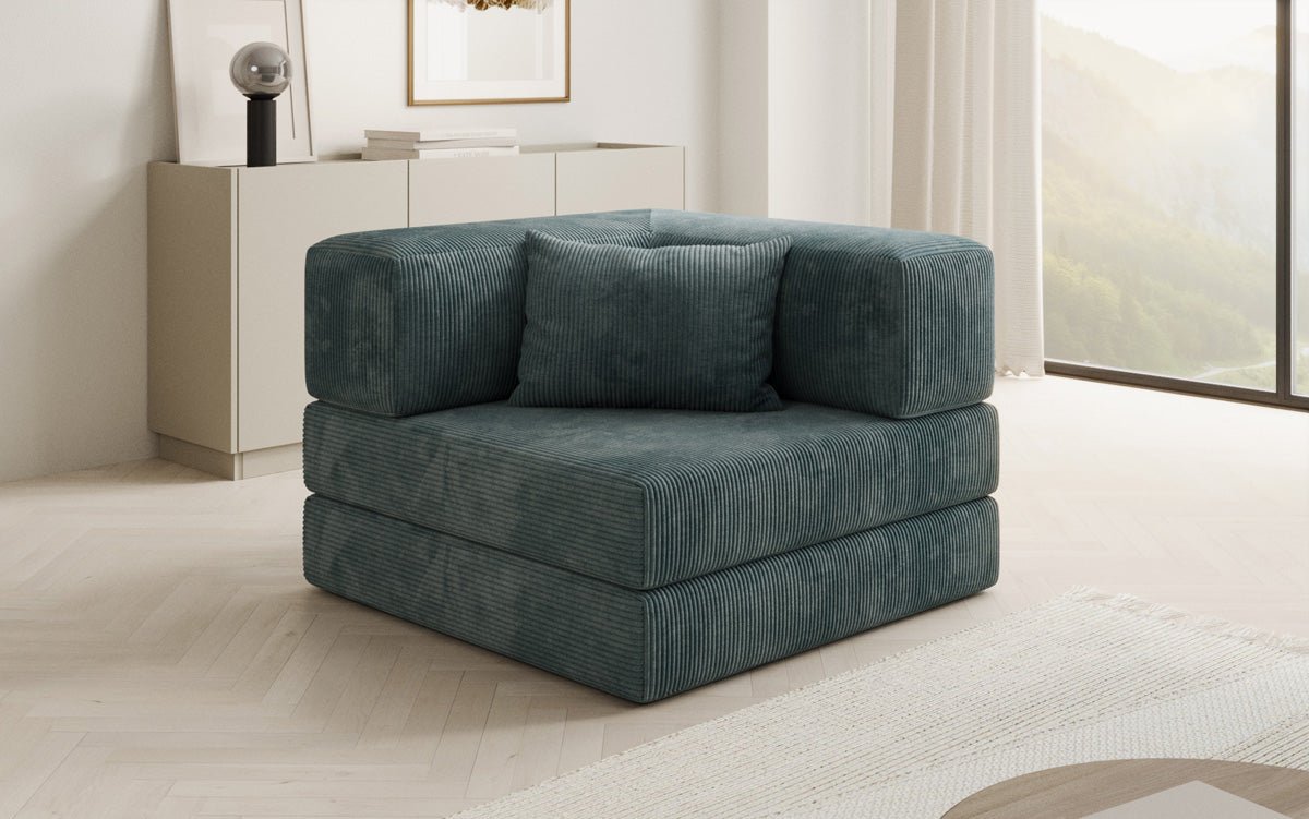 Designer Sofa-Sessel Lazy in Cord