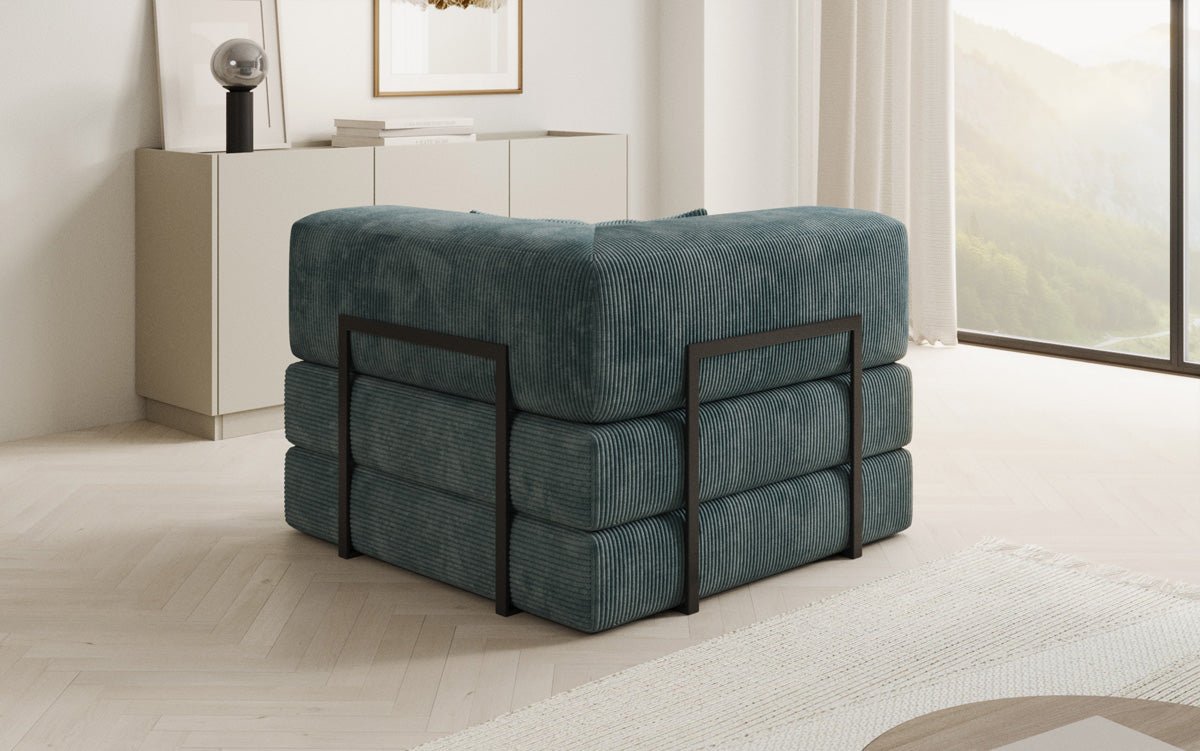 Designer Sofa-Sessel Lazy in Cord
