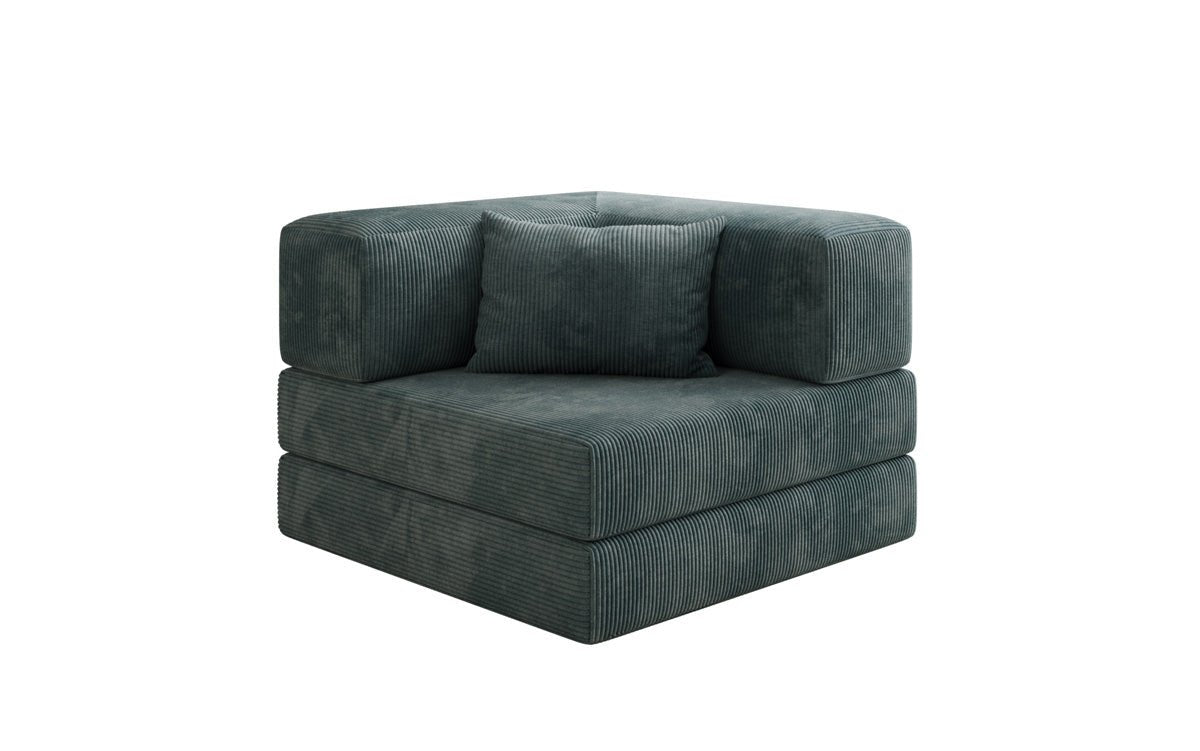 Designer Sofa-Sessel Lazy in Cord
