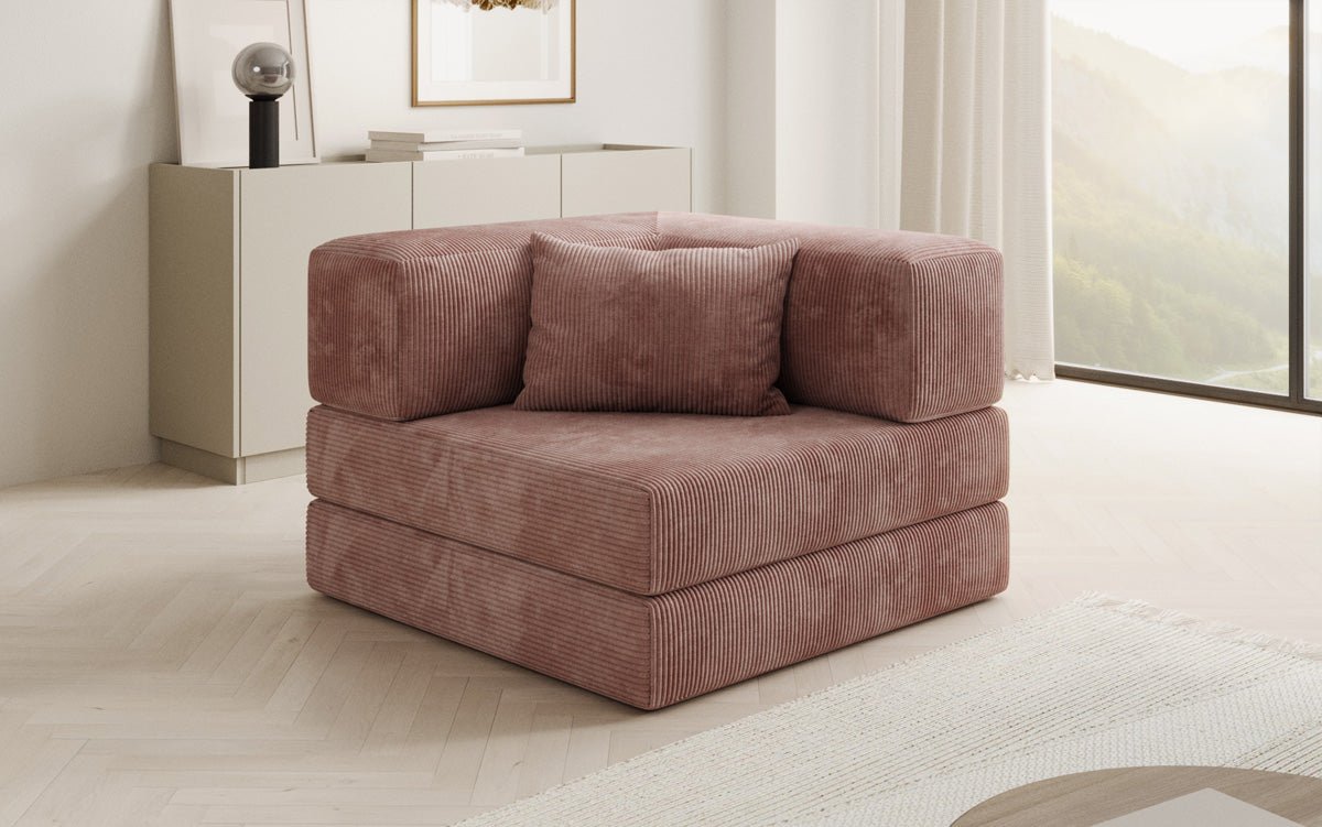 Designer Sofa-Sessel Lazy in Cord