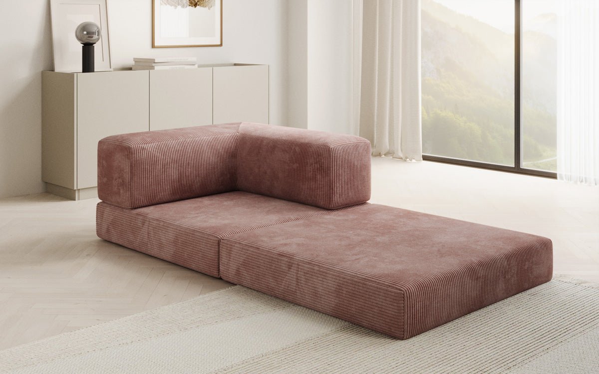 Designer Sofa-Sessel Lazy in Cord