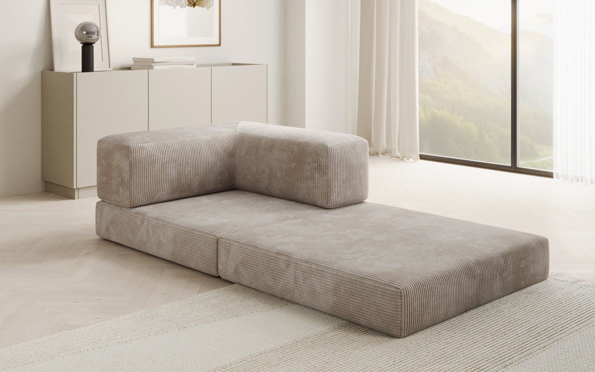 Designer Sofa-Sessel Lazy in Cord