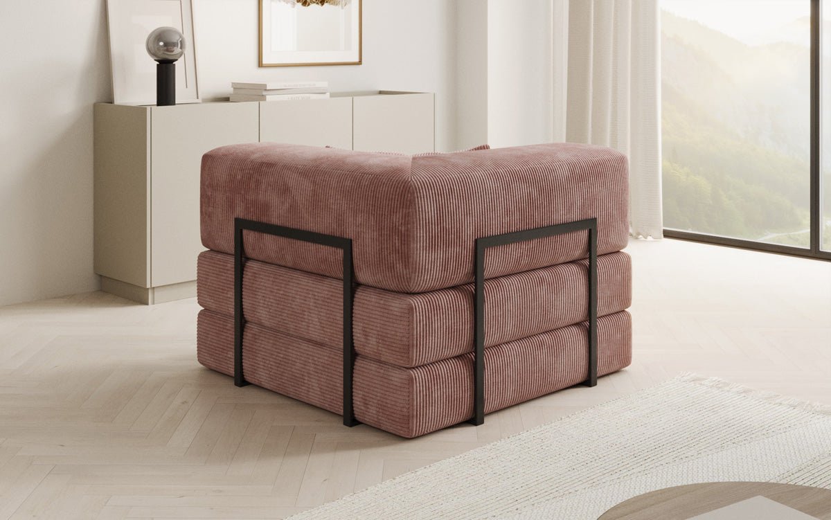 Designer Sofa-Sessel Lazy in Cord