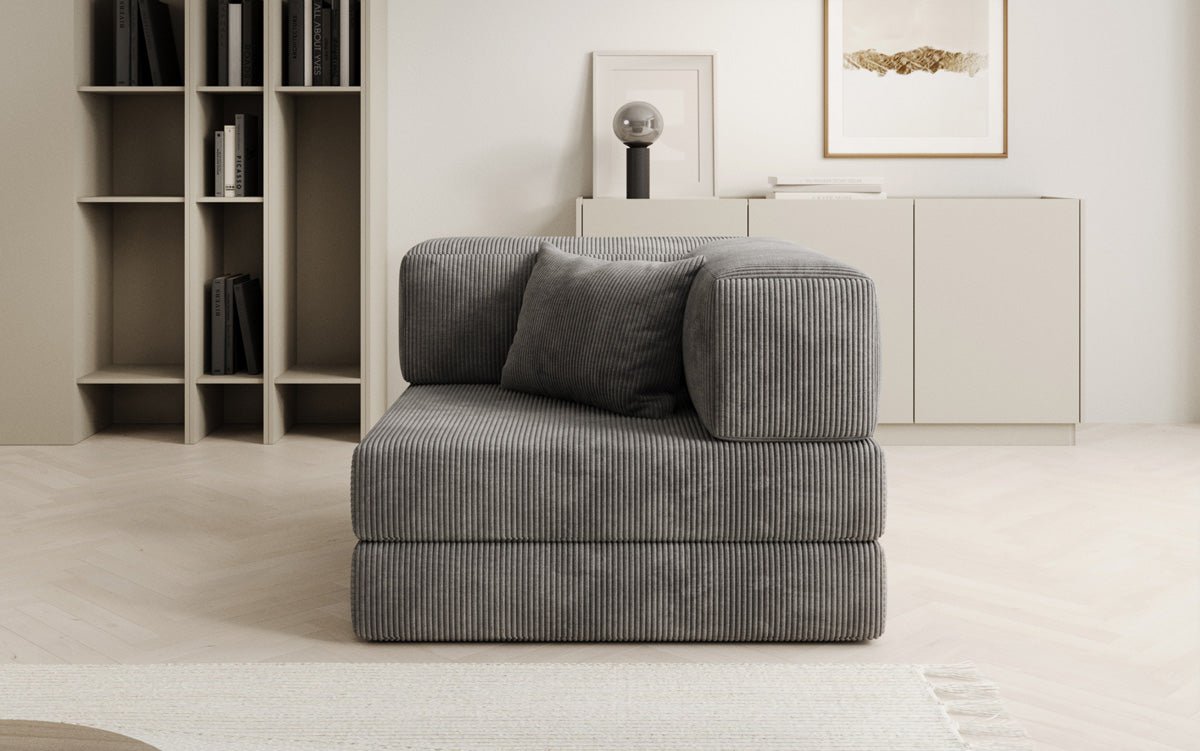 Designer Sofa-Sessel Lazy in Cord