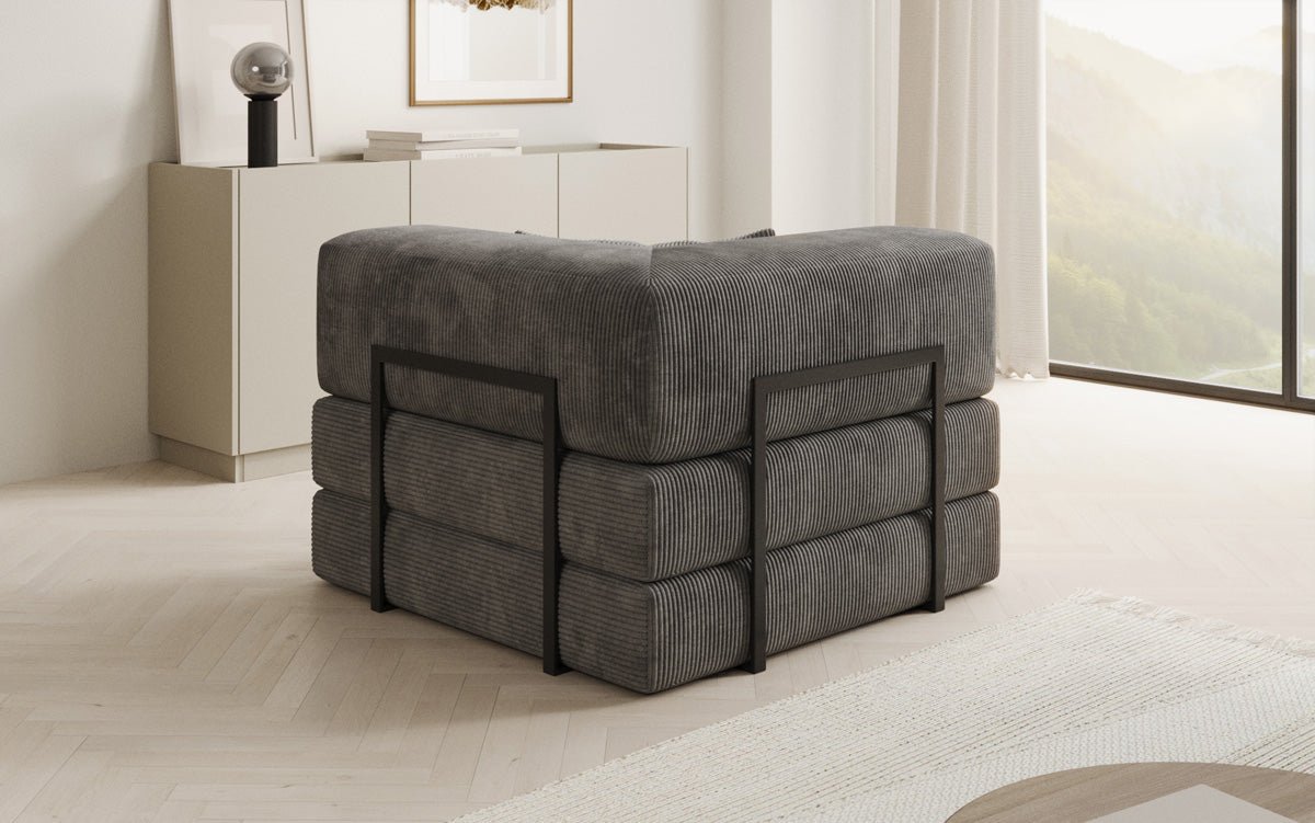 Designer Sofa-Sessel Lazy in Cord