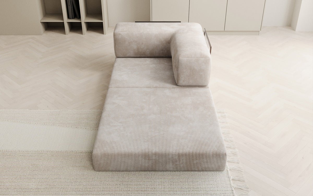 Designer Sofa-Sessel Lazy in Cord