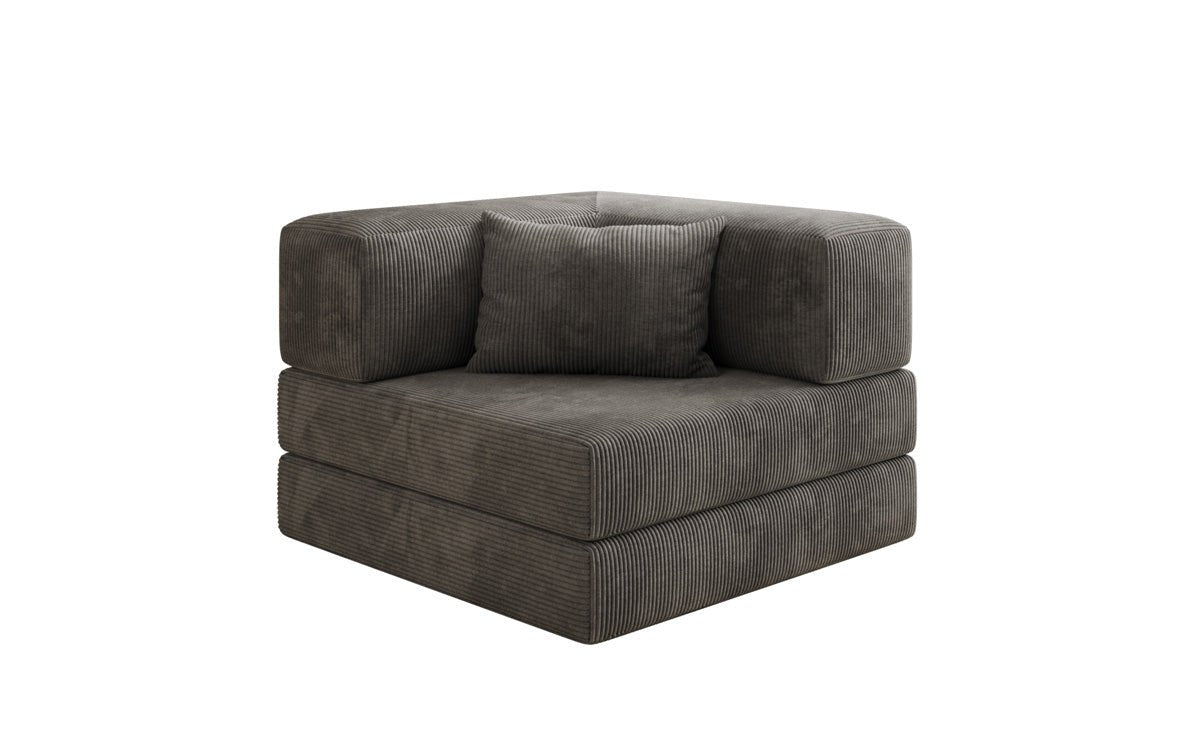 Designer Sofa-Sessel Lazy in Cord