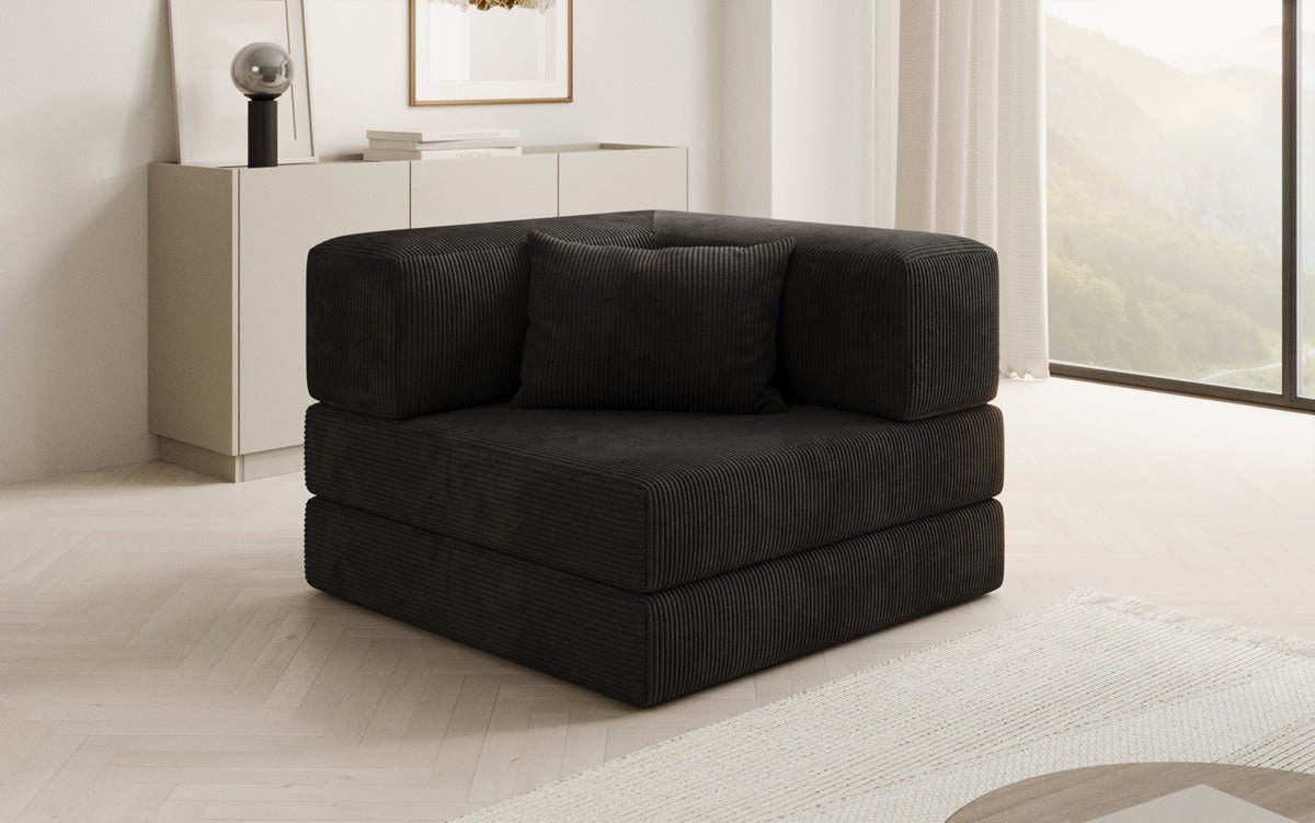 Designer Sofa-Sessel Lazy in Cord