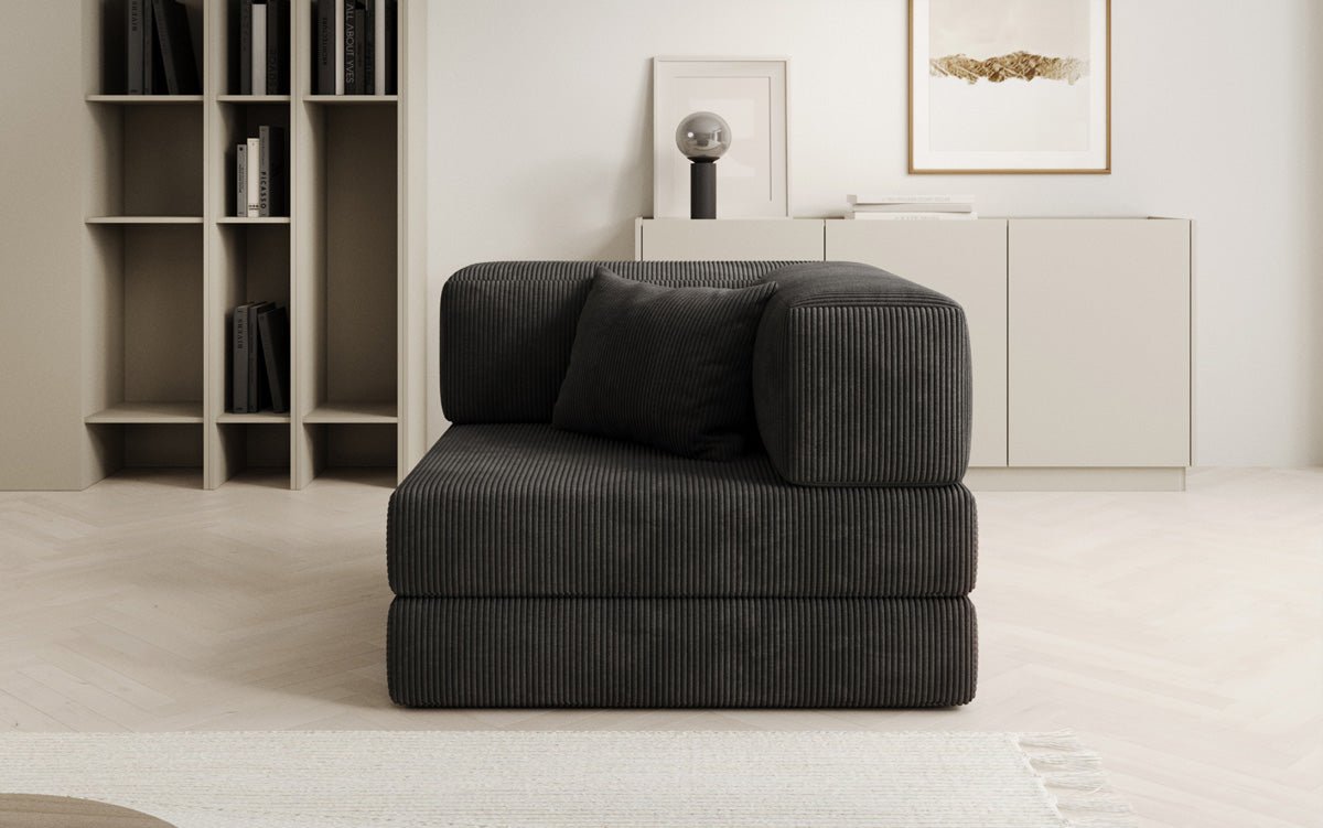 Designer Sofa-Sessel Lazy in Cord