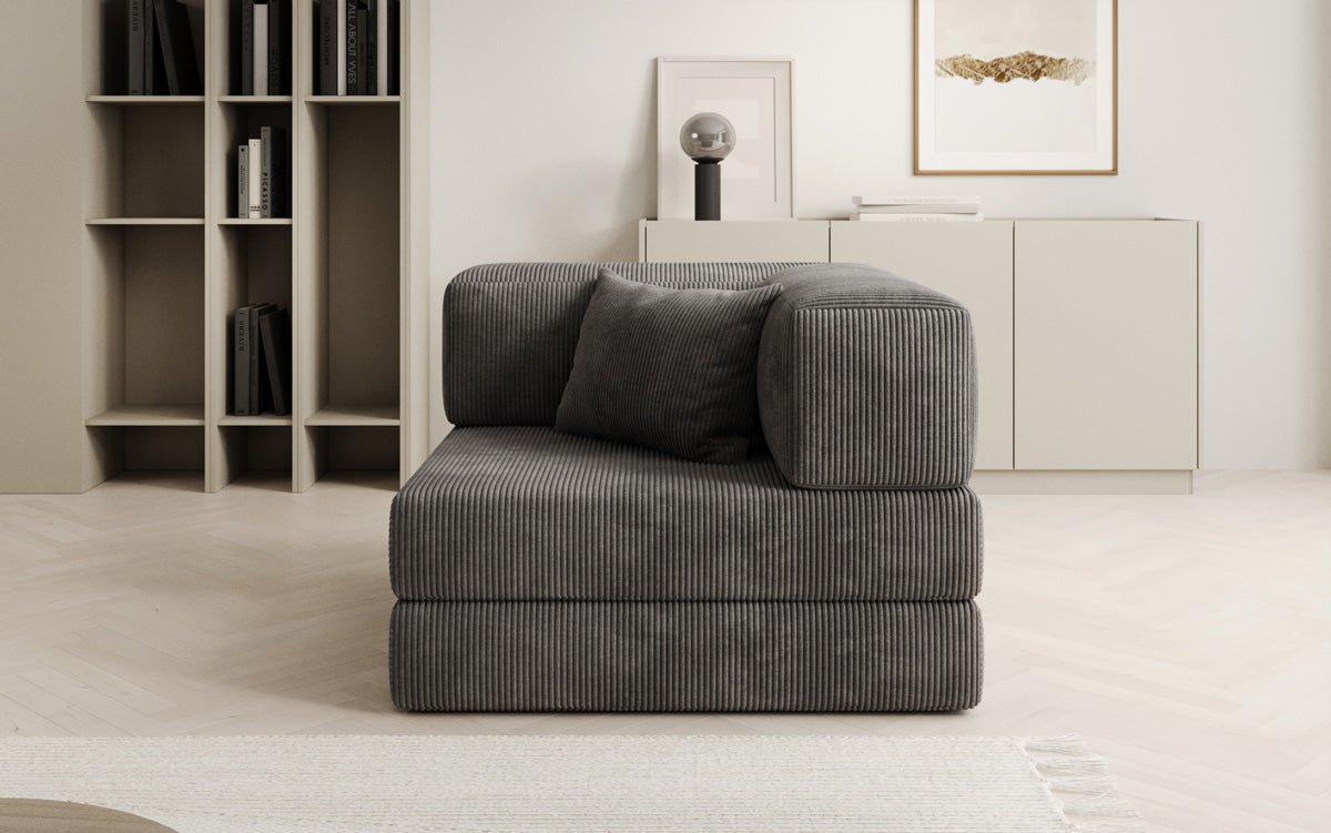 Designer Sofa-Sessel Lazy in Cord