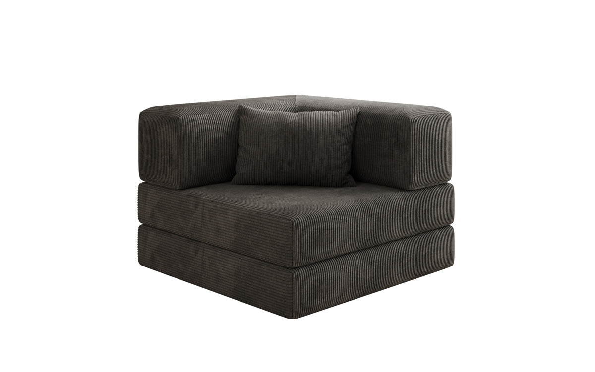 Designer Sofa-Sessel Lazy in Cord