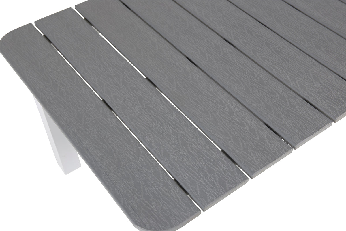 Garten Couchtisch Kreta - Aus Edelholz und Aluminium