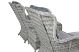 Garten Loungeset Tarell – 3-teiliges Set mit Sesseln & Tisch