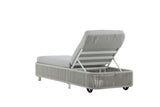 Garten Sonnenliege Mila - aus Polyester/Metall