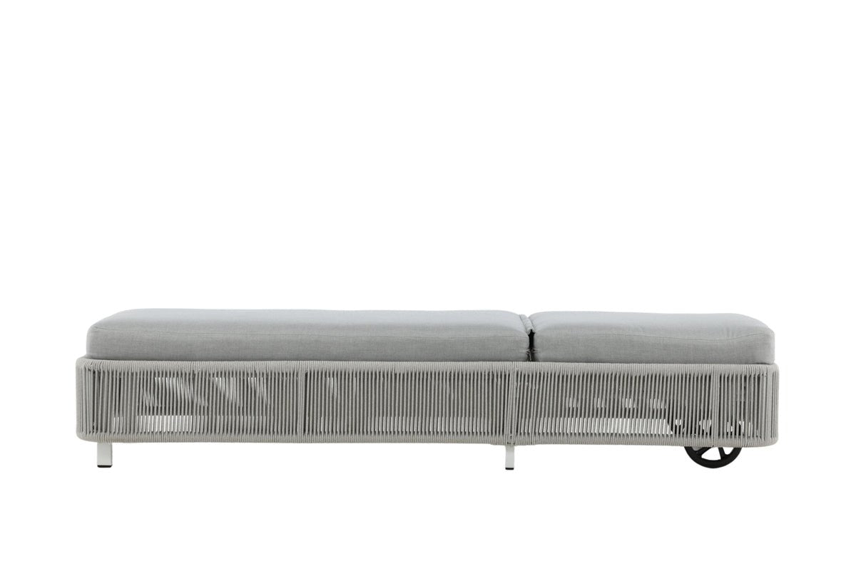 Garten Sonnenliege Mila - aus Polyester/Metall