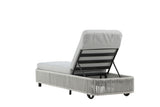 Garten Sonnenliege Mila - aus Polyester/Metall