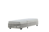Garten Sonnenliege Mila - aus Polyester/Metall