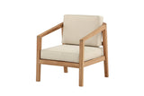 Garten Stuhlkissen Africa - aus Polyester in Beige
