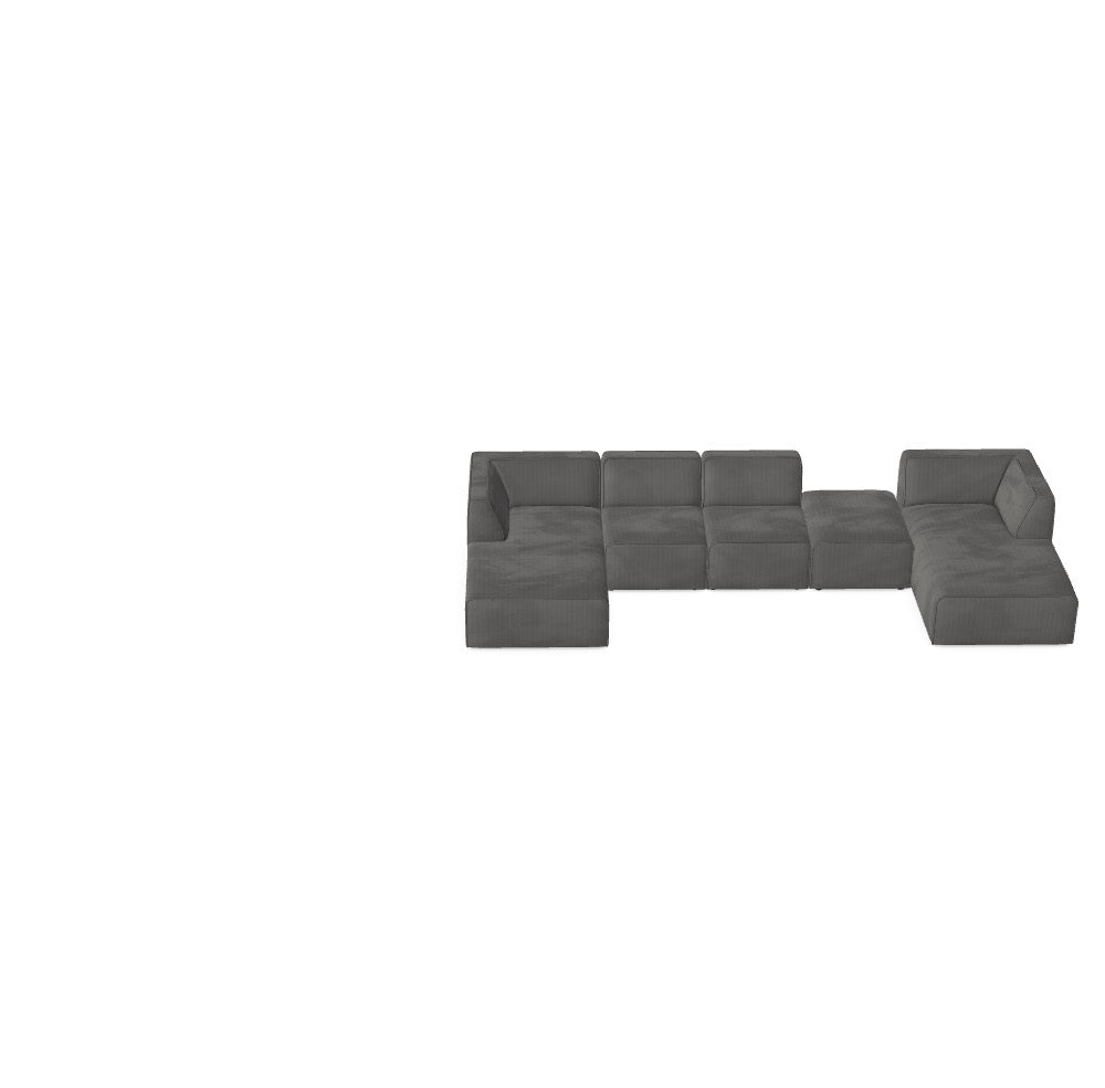 Modulares Sofa Hugg - Deine Wunschkonfiguration M_MSBC4P