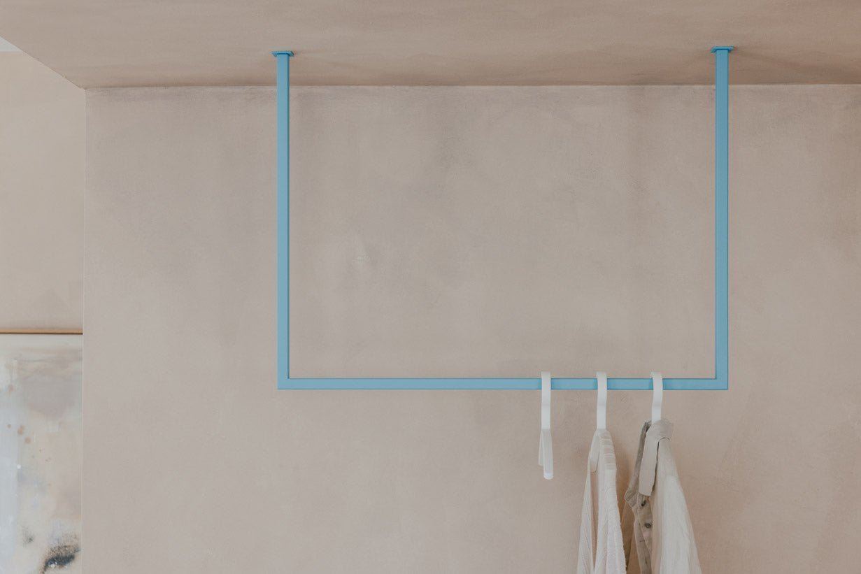 Garderobe/Kleiderstange Rubi – Hängendes Design aus Stahl