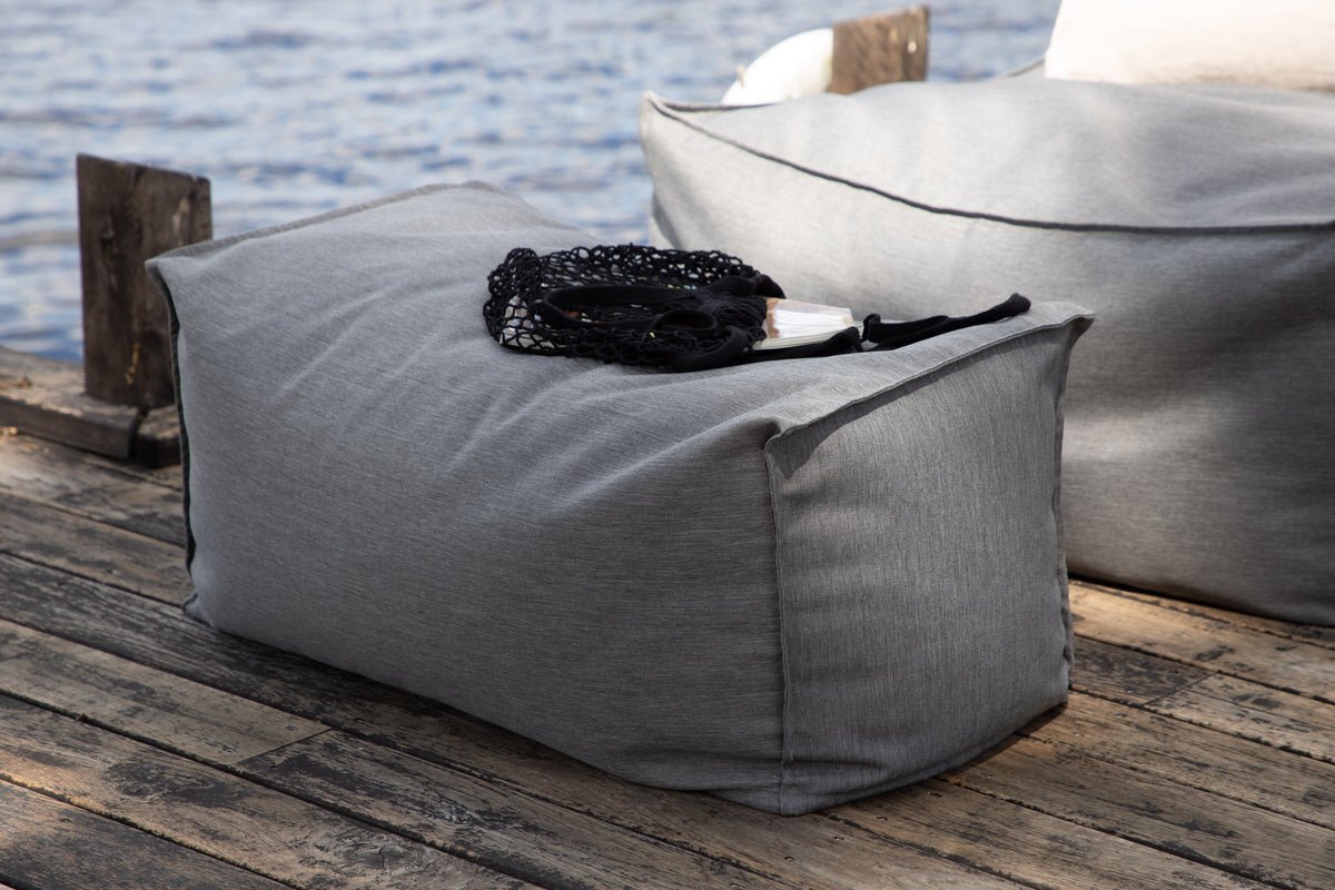 Loungesessel Hello II – Wahlweise in Dunkelgrau, Beige oder Weiß/Braun