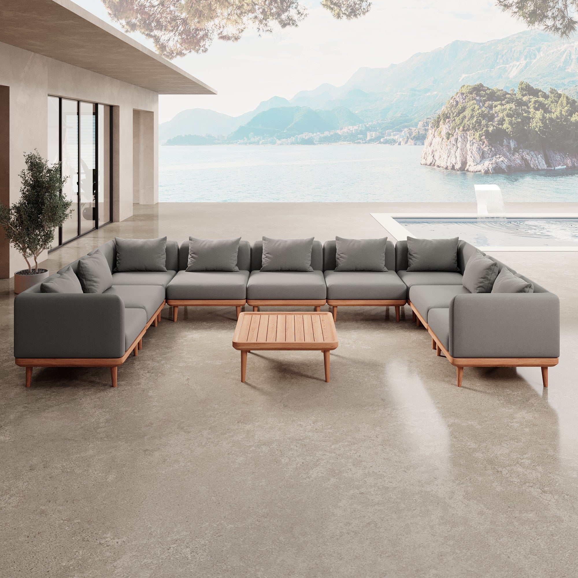 Nouri Wohnlandschaft II – Aevora™ Kollektion