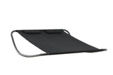 Sonnenliege Comfort - aus Polyester in Schwarz