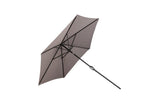 Sonnenschirm Imperia – Ø300 cm aus grauem Polyester
