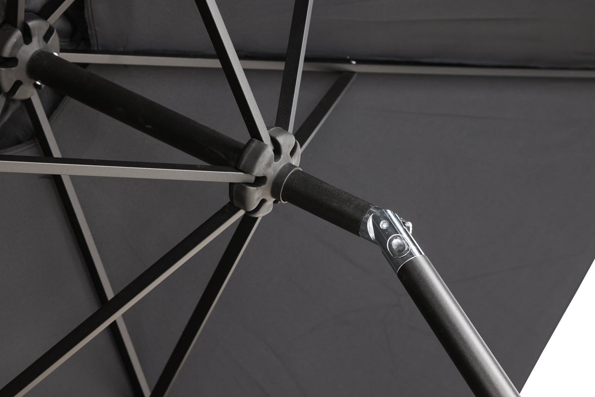 Sonnenschirm Mimor – Ø300 cm in Schwarz