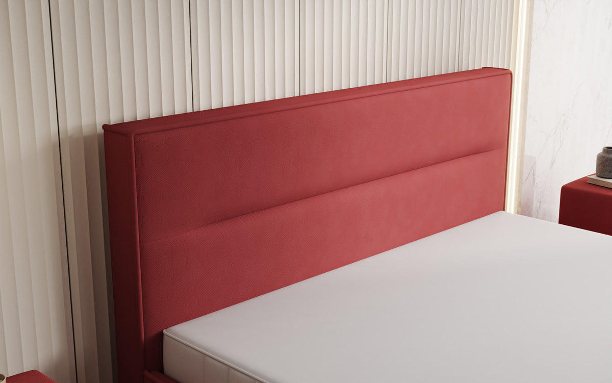 Designer Polsterbett Merry Stoff mit Stauraum