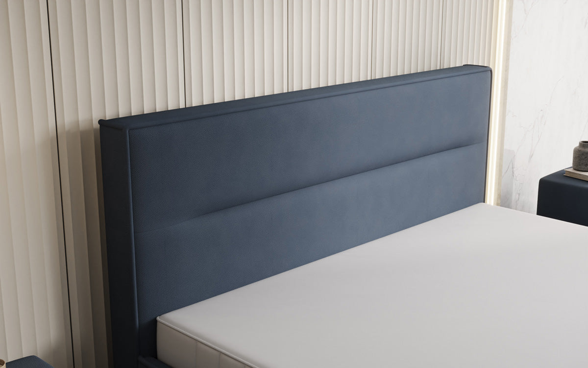 Designer Polsterbett Merry Stoff mit Stauraum