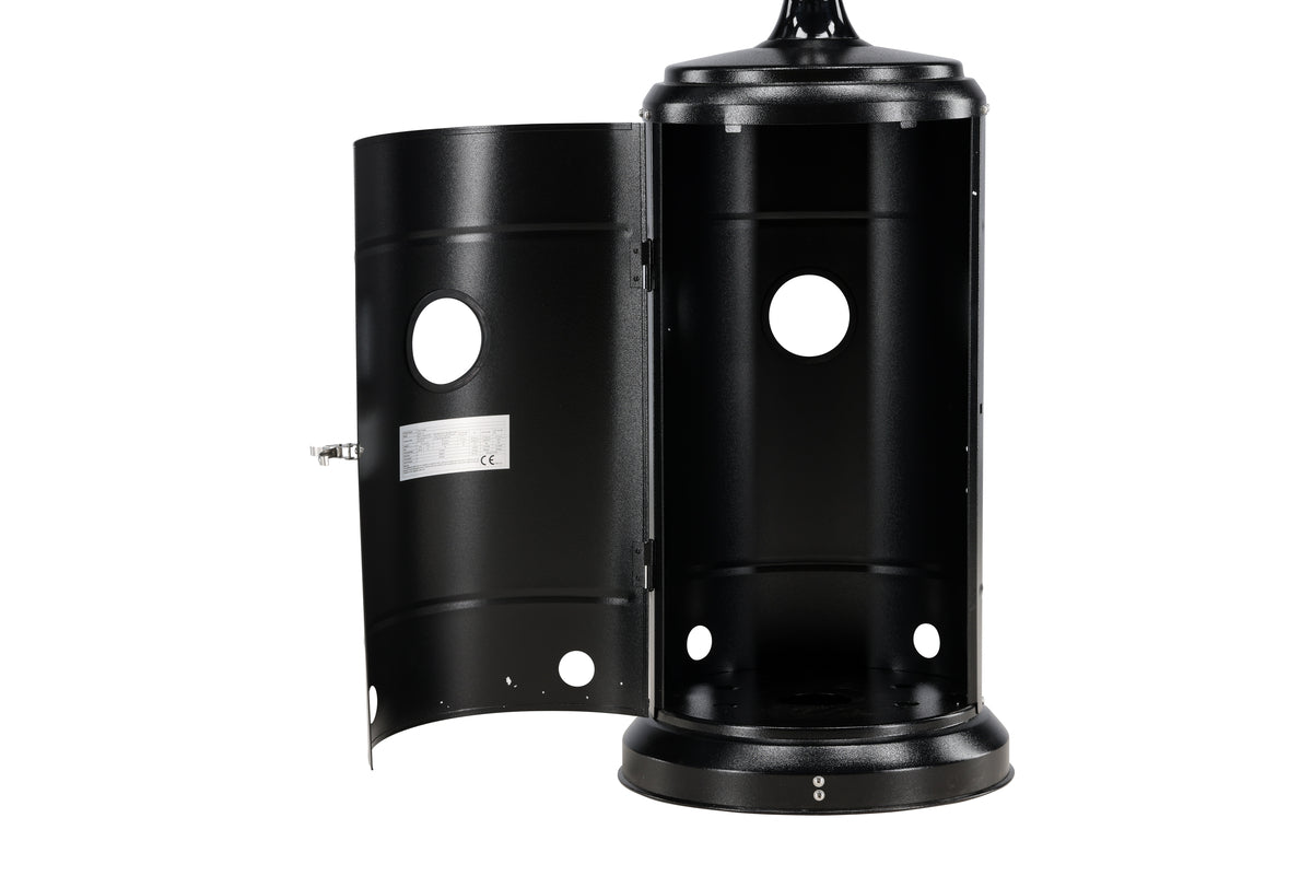 Terrassenheizer Fiero - aus Metall in Schwarz