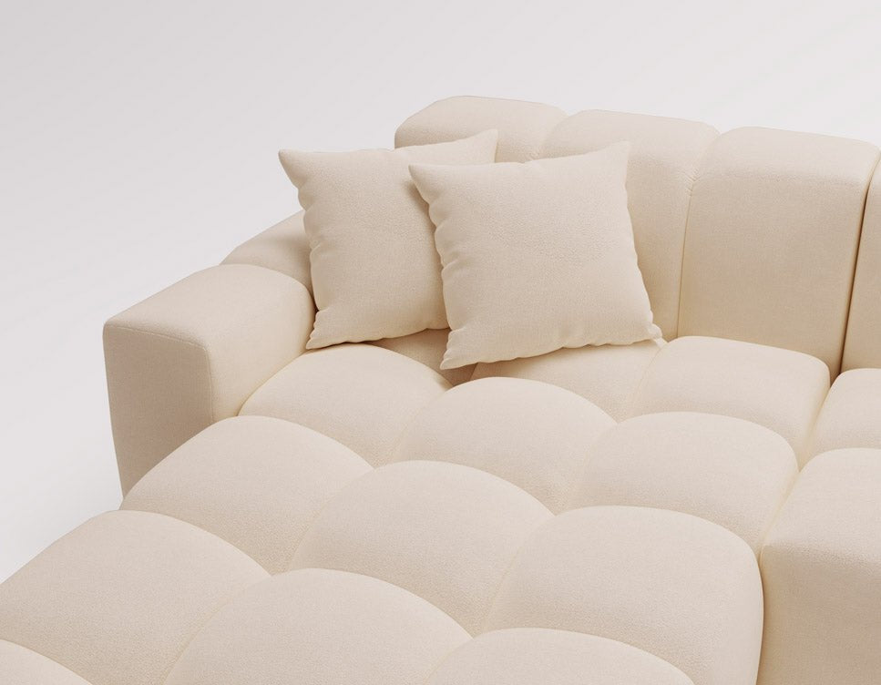 Designer Sofa Amber in Samt