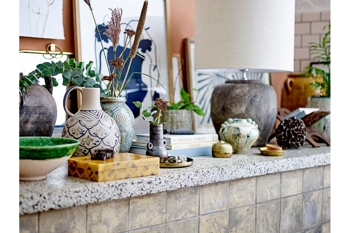 Tischlampe Towni- Vintagelook