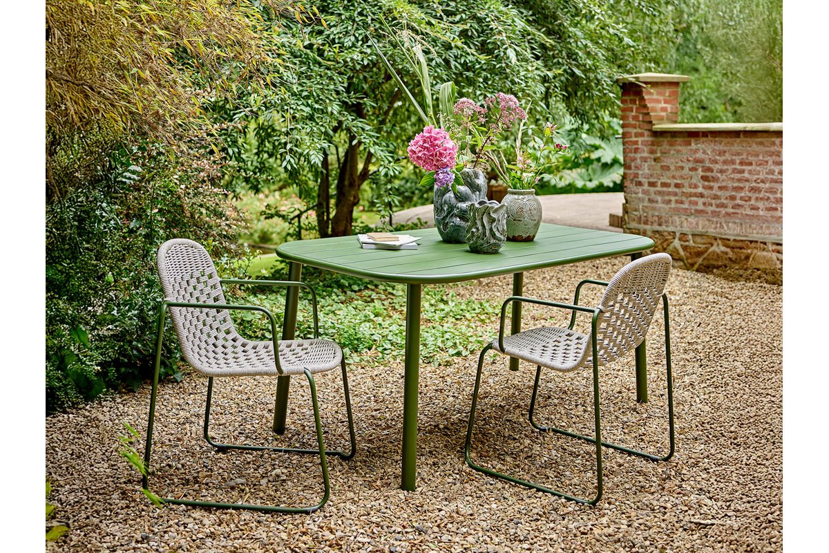 Vase „Grey Value“ – aus Steingut