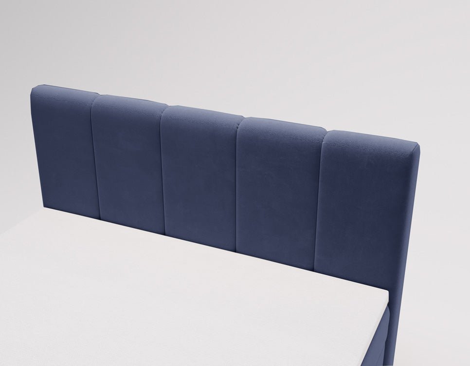 Boxspringbett Bergamo Samt mit Stauraum