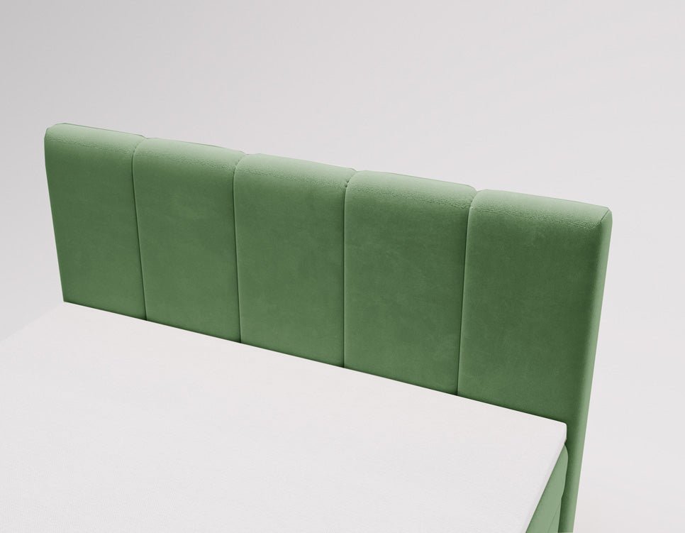Boxspringbett Bergamo Samt mit Stauraum