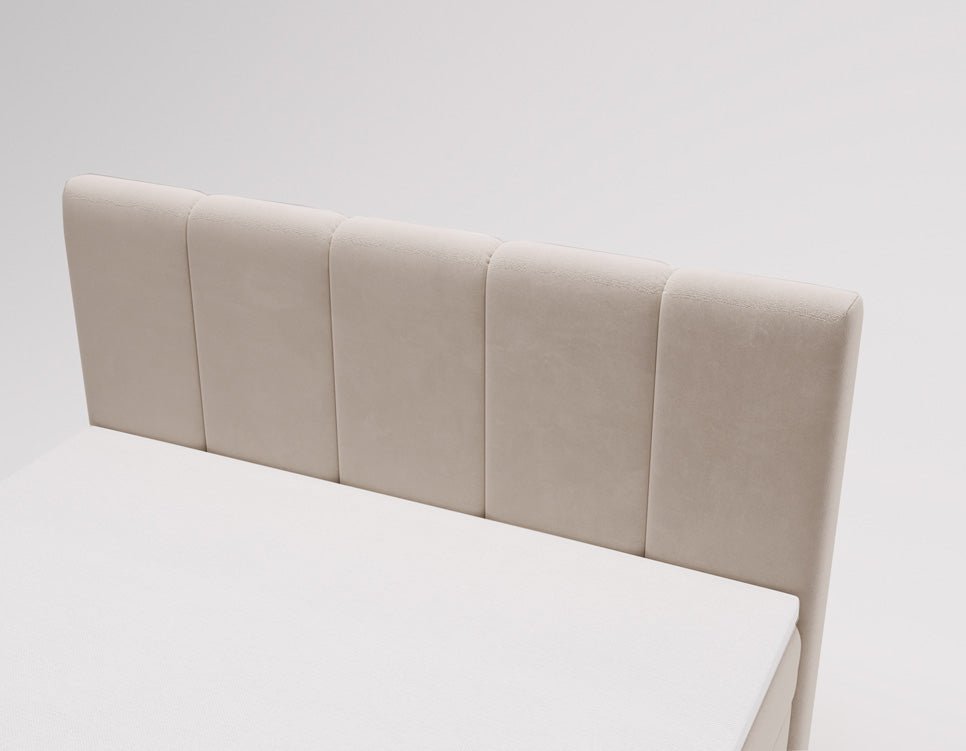 Boxspringbett Bergamo Samt mit Stauraum